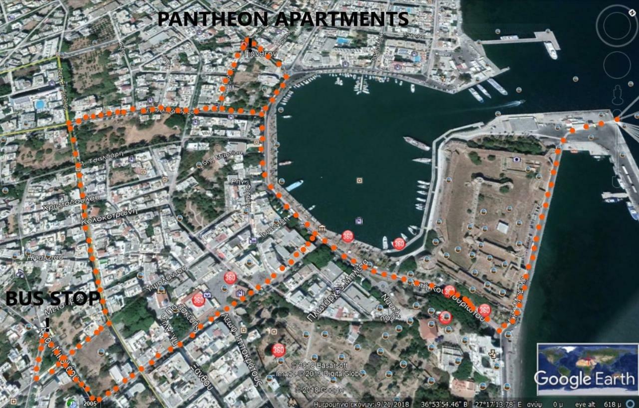 Pantheon Apartments Кос Екстериор снимка